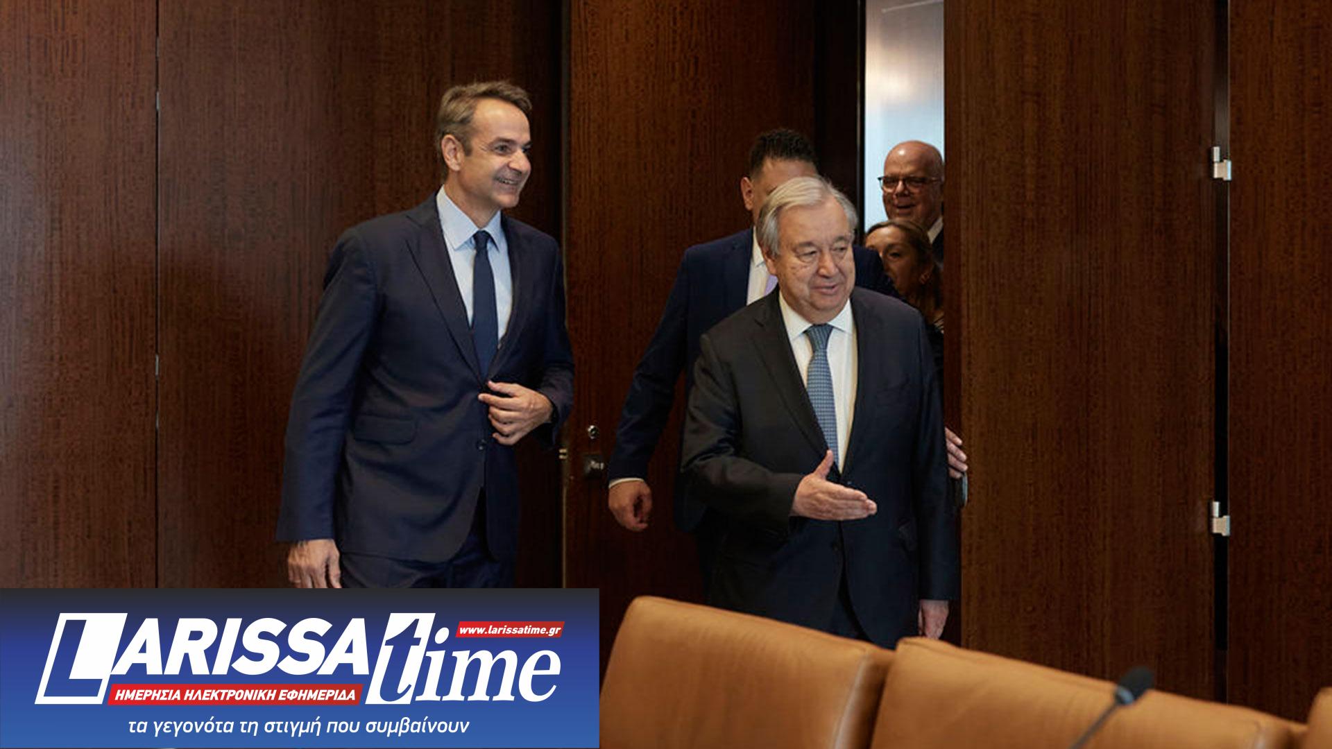 Κυρ. Μητσοτάκης σε Γκουτέρες: Να αξιοποιηθεί κάθε δυνατότητα για λύση του Κυπριακού-1