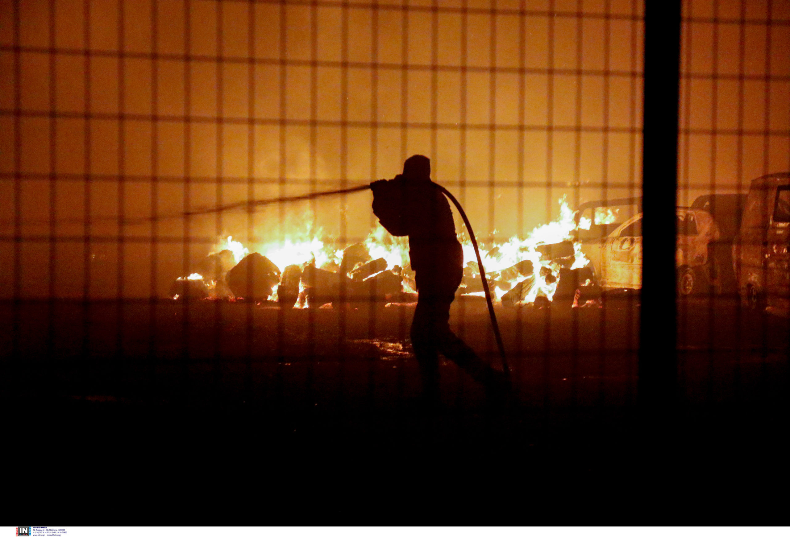 Φωτιά στις Αχαρνές