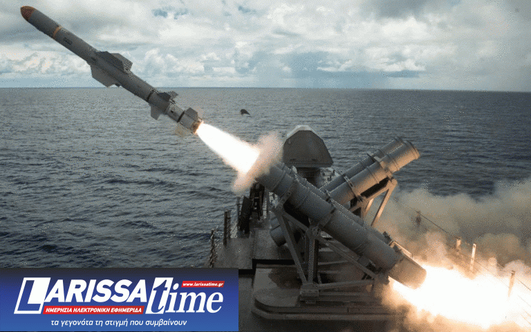 Βολές Harpoon, Exocet, Sea Sparrow και RAM από το Πολεμικό Ναυτικό