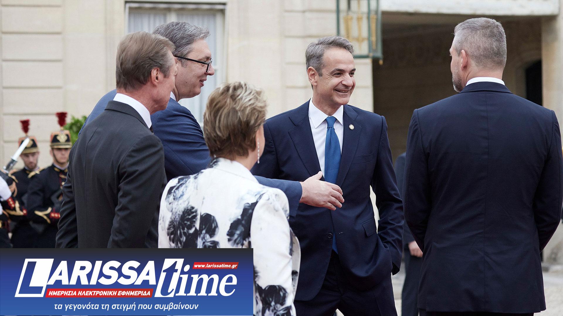 Στο Μέγαρο Ηλυσίων ο Κυρ. Μητσοτάκης-2