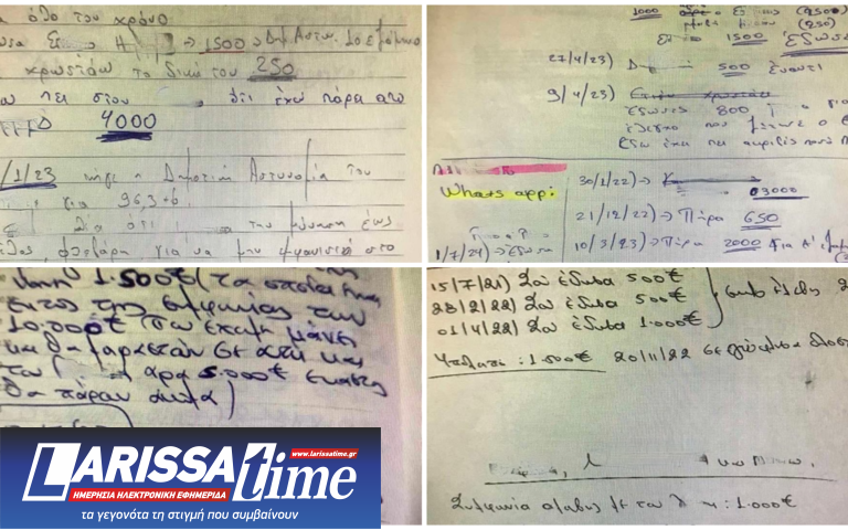 Κύκλωμα εκβιαστών: «22 θα μου δώσεις τα πρώτα 1.000, θα σου πω για τα υπόλοιπα» – Οι νέοι διάλογοι και τα τεφτέρια