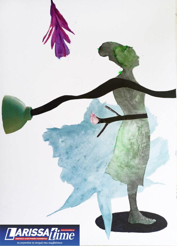 Relocation: Έκθεση με νέα ζωγραφικά κολάζ της Ελένης Θεοφυλάκτου στη γκαλερί Ώχρα Μπλε