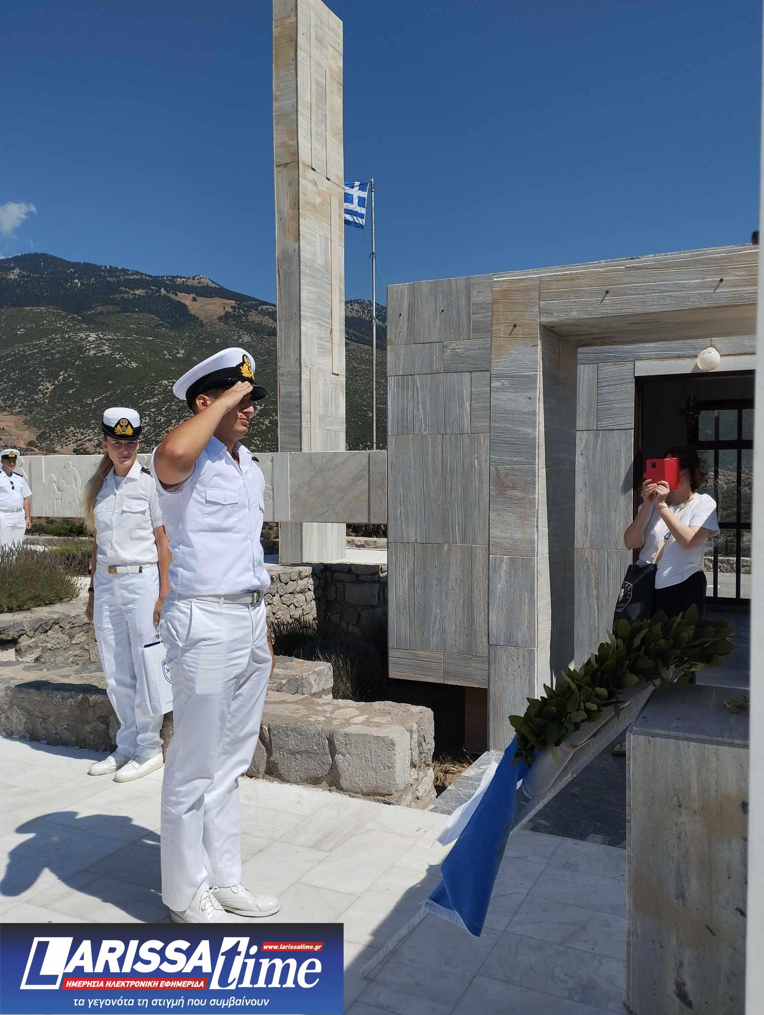 Επίσκεψη σε Δίστομο και Καλάβρυτα για προσκύνημα πραγματοποίησαν σπουδαστές της Σχολής Ναυτικών Δοκίμων