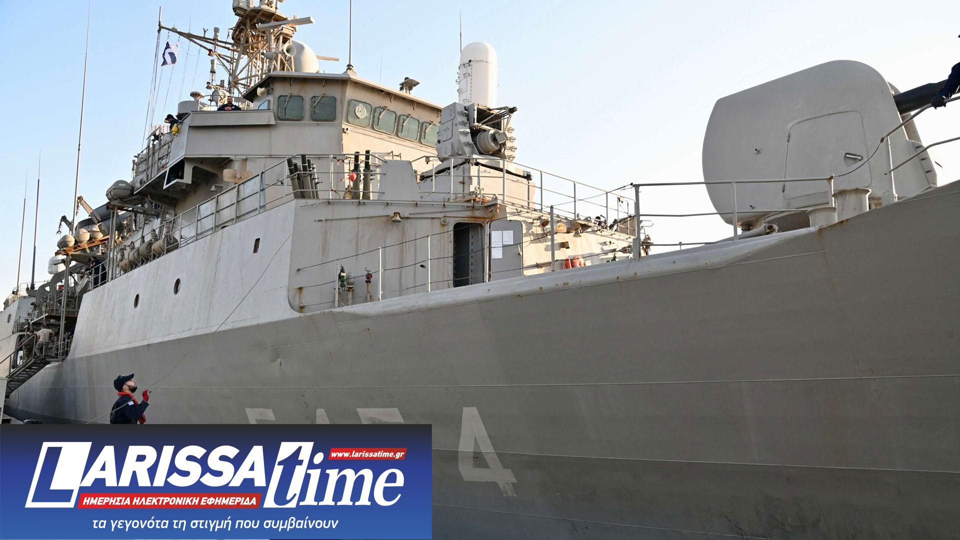Στον ναύσταθμο Σαλαμίνας η φρεγάτα «Ψαρά» μετά την αποστολή στην Ερυθρά Θάλασσα-3