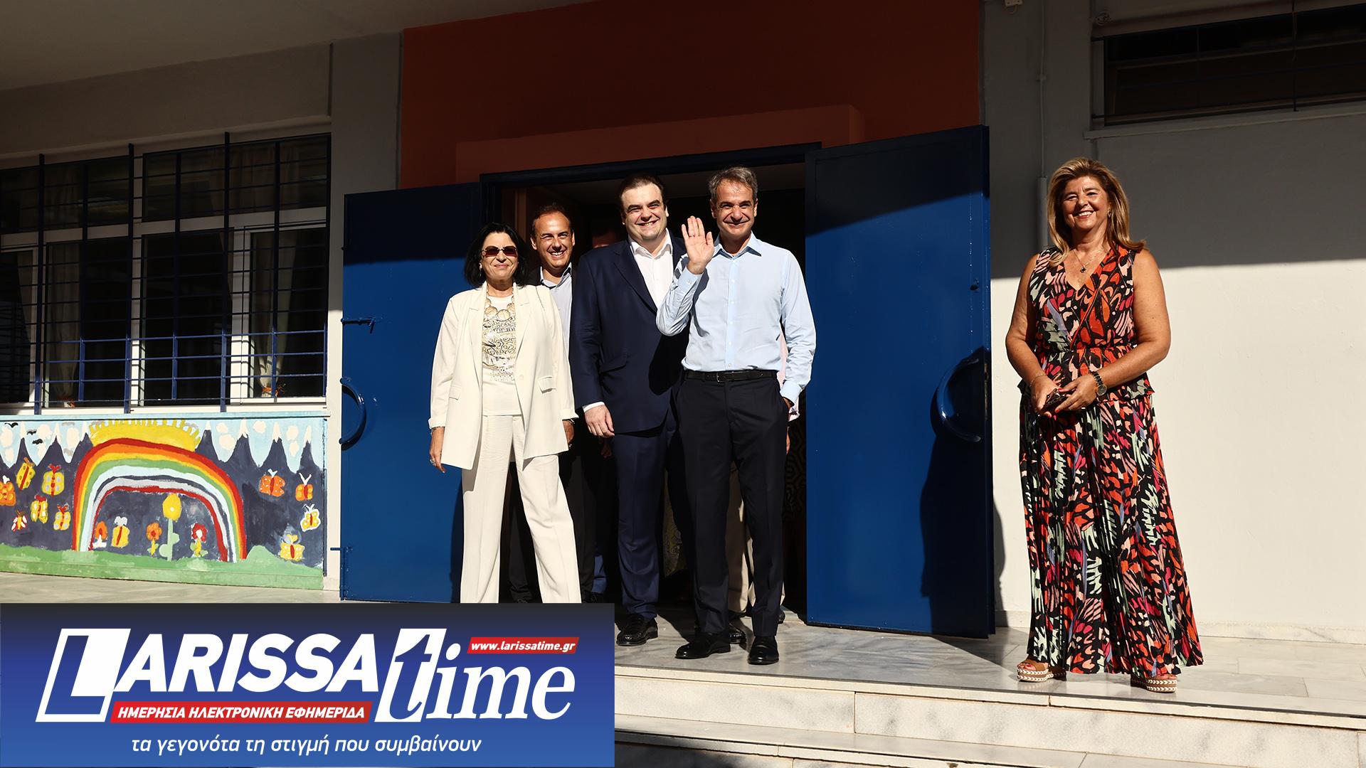 Μητσοτάκης: Στο 2ο Δημοτικό Γλυφάδας για την έναρξη της νέας σχολικής χρονιάς-1