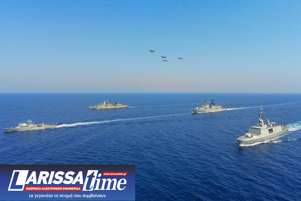 Αεροναυτική άσκηση στα όρια της ελληνικής υφαλοκρηπίδας-4