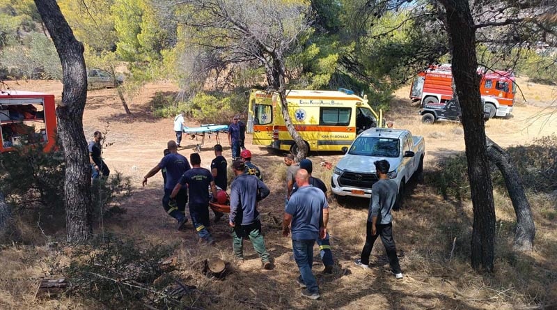 Κερατέα- πηγάδι- διάσωση