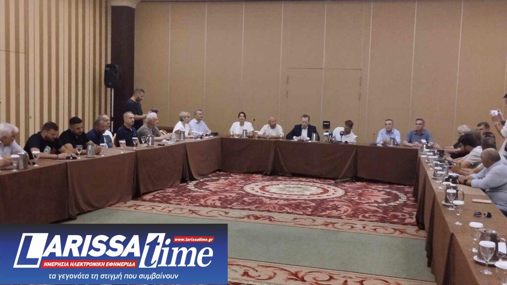 Στην Θεσσαλία ο Στ. Κασσελάκης – Σύσκεψη με τον Περιφερειάρχη και παραγωγικούς φορείς