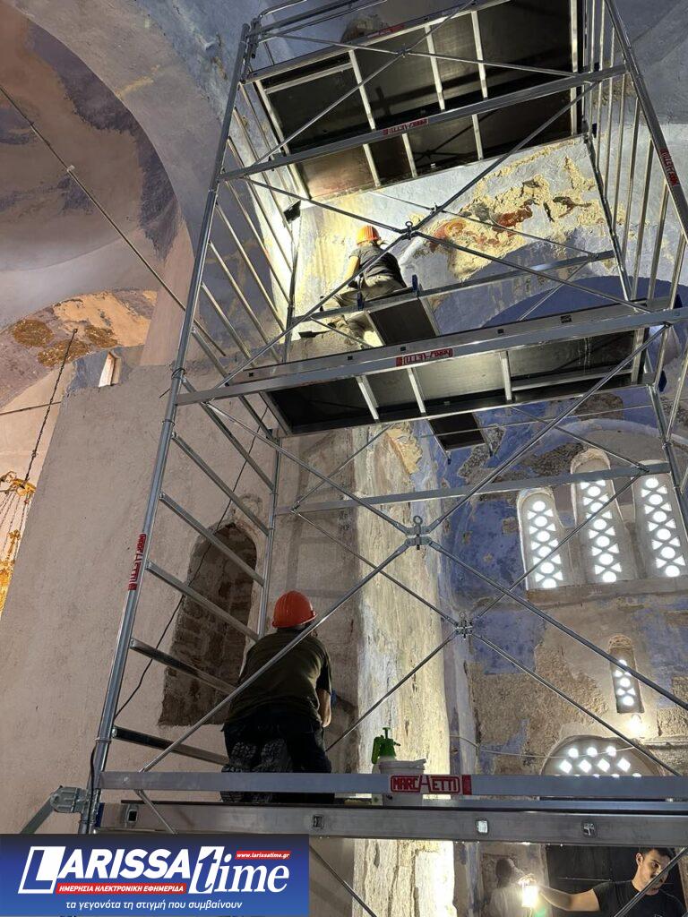 ΥΠΠΟ: Έναρξη εργασιών συντήρησης του τοιχογραφικού διακόσμου του βυζαντινού ναού του Αγίου Νικολάου στον Μεσοπόταμο Aλβανίας (φωτογραφίες)