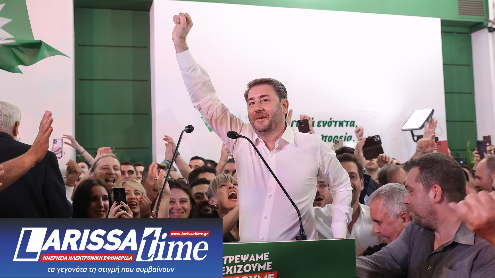 ΠΑΣΟΚ, η επόμενη ημέρα: Τα μηνύματα Ανδρουλάκη μετά την επανεκλογή-1