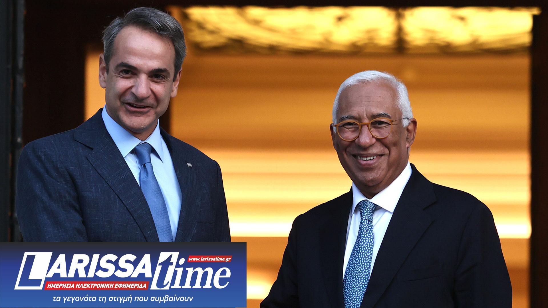 Συνάντηση Κυρ. Μητσοτάκη με τον πρόεδρο του Ευρωπαϊκού Συμβουλίου-1