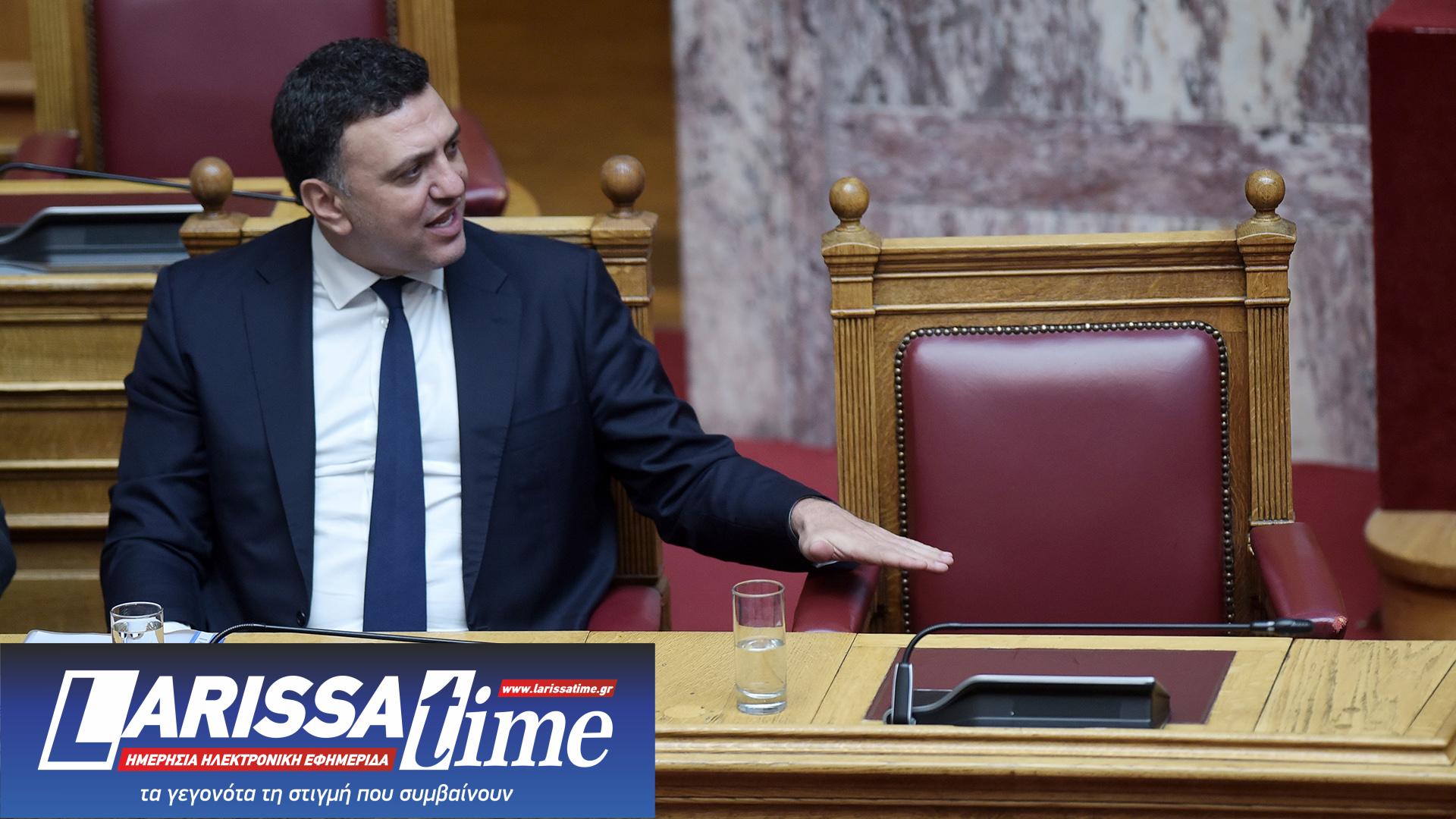 Επιδεικτική αποχώρηση Μητσοτάκη στην ομιλία Παππά – Εδειξε το ΠΑΣΟΚ ως αντιπολίτευση -1