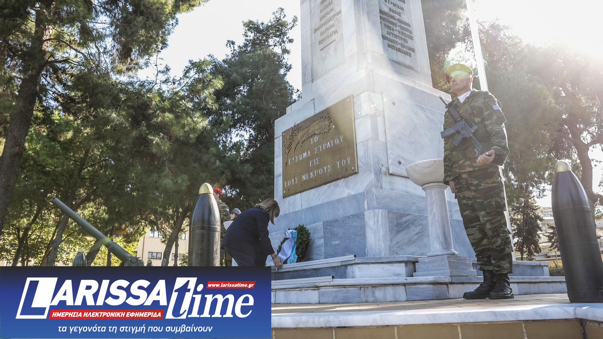 Κατ. Σακελλαροπούλου: «Πολύτιμη παρακαταθήκη το σθένος και η ομοψυχία των ηρώων του ’40»-1