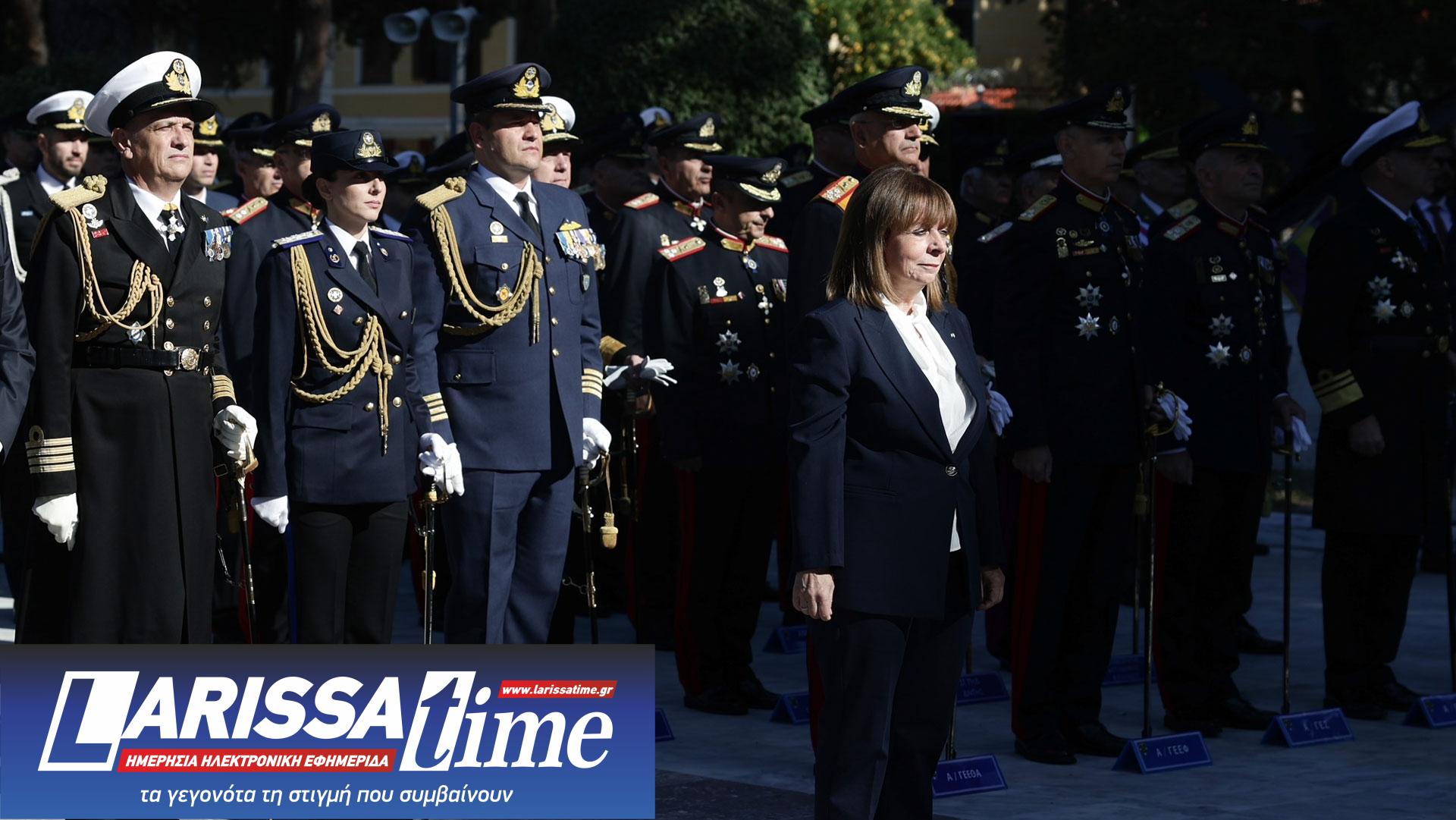 Κατ. Σακελλαροπούλου: «Πολύτιμη παρακαταθήκη το σθένος και η ομοψυχία των ηρώων του ’40»-2