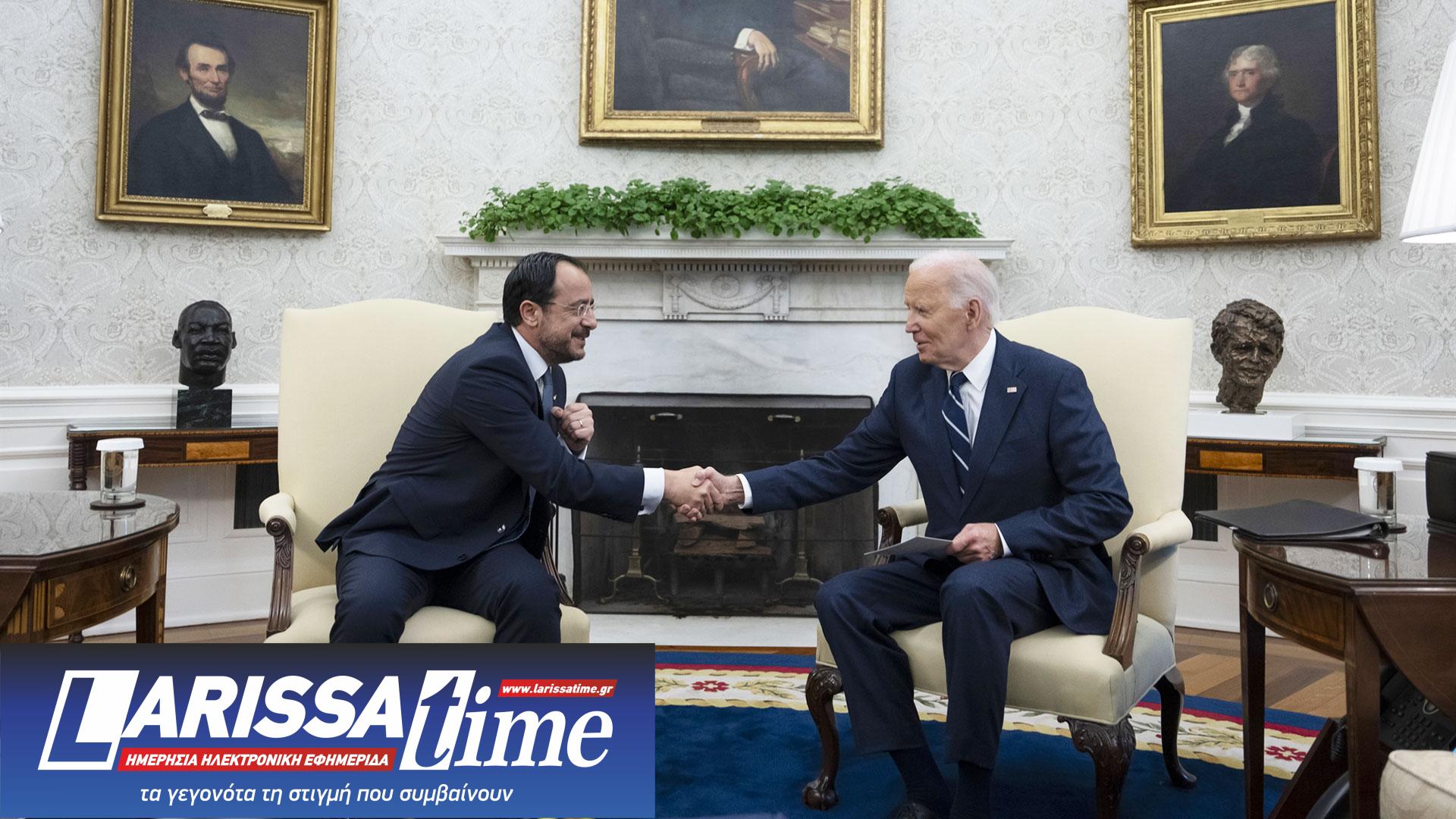Ξεκάθαρο μήνυμα Μπάιντεν για το Κυπριακό-1