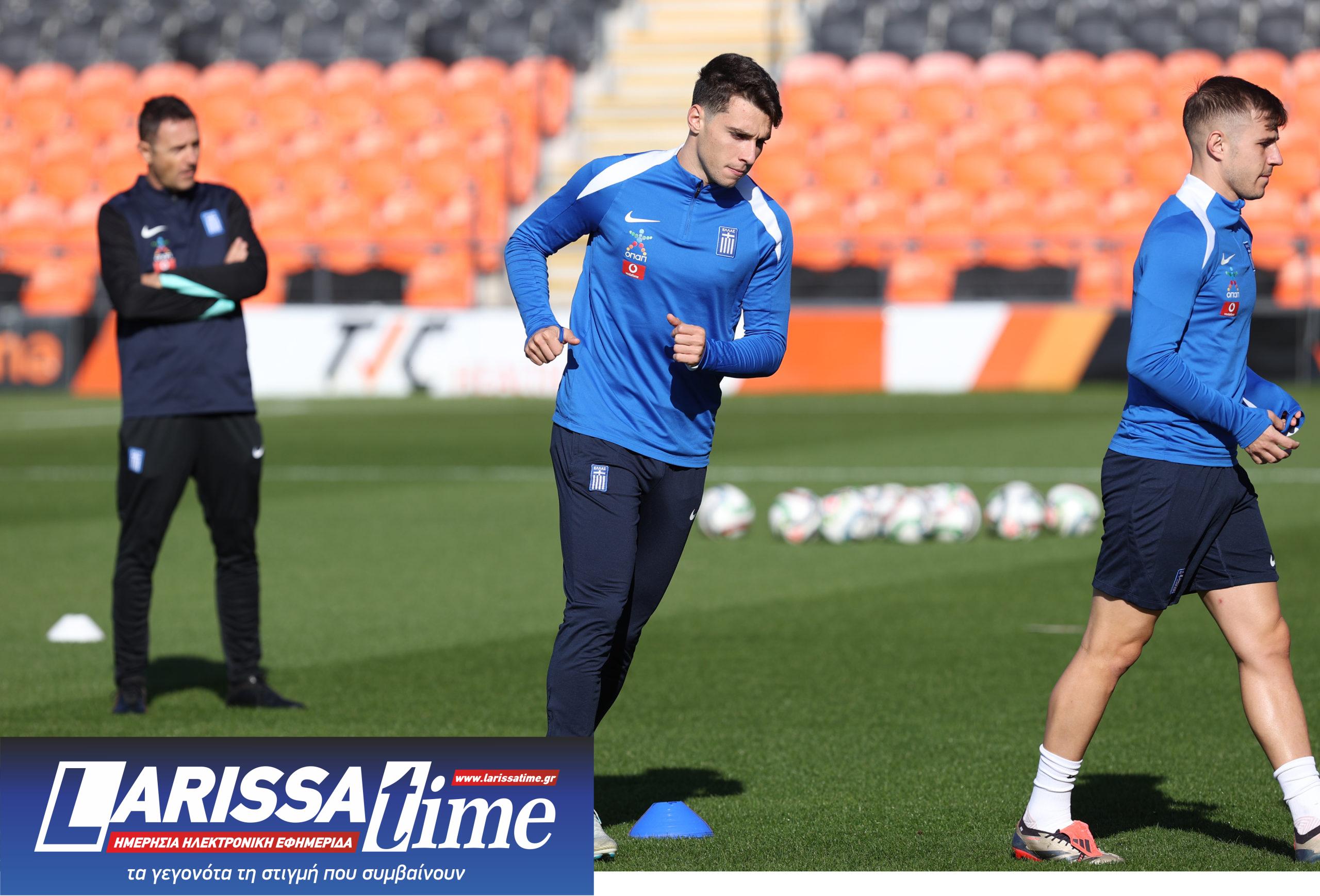 Ελλάδα Ιρλανδία προπόνηση