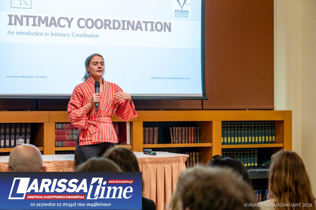 Το Intimacy Coordination Workshop στο Διεθνές Φεστιβάλ Κινηματογράφου της Αθήνας