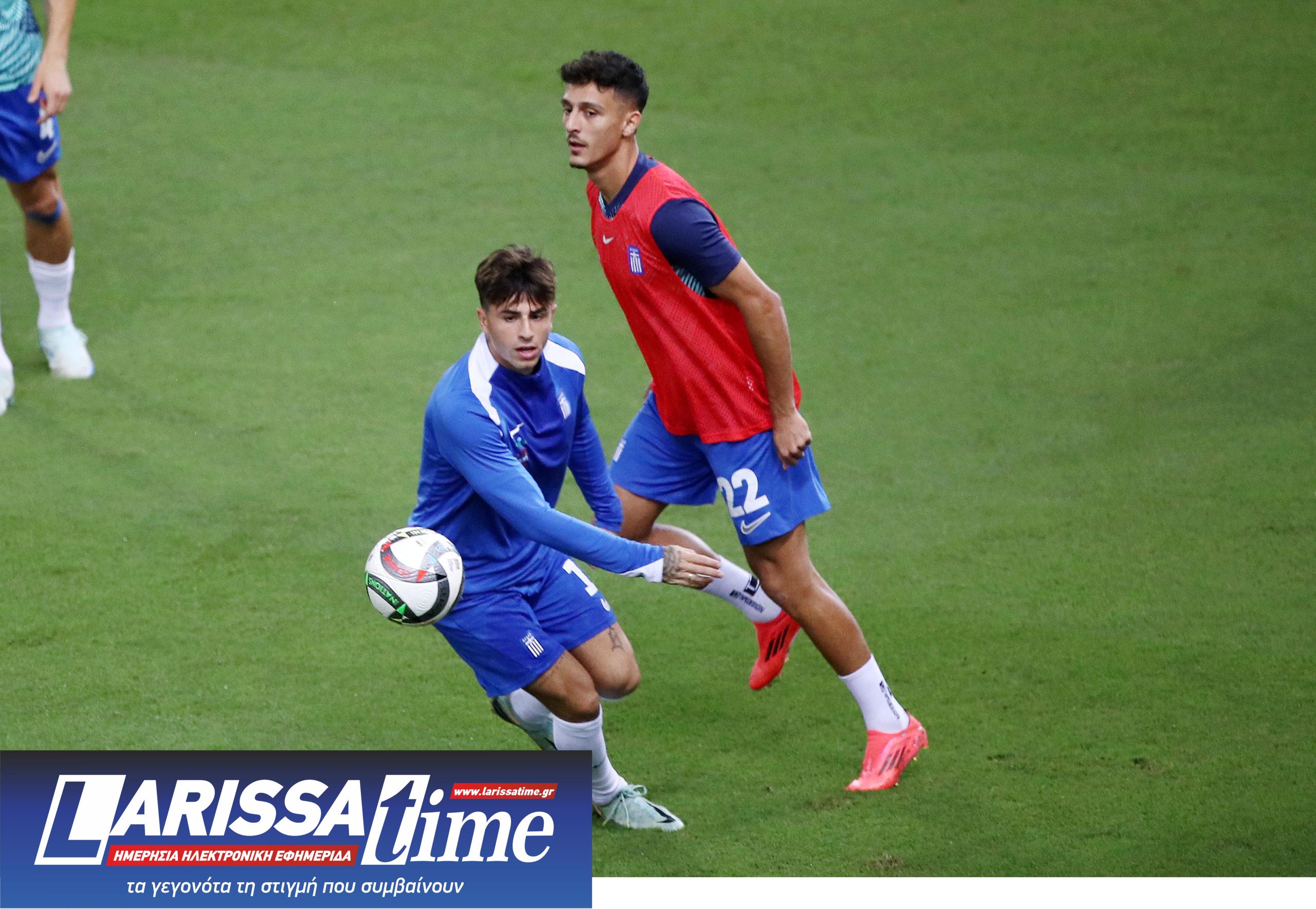 Ελλάδα Ιρλανδία προπόνηση