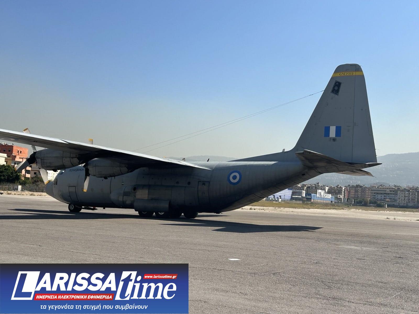 Νέα παράδοση ανθρωπιστικής βοήθειας από την Ελλάδα στον Λίβανο-1