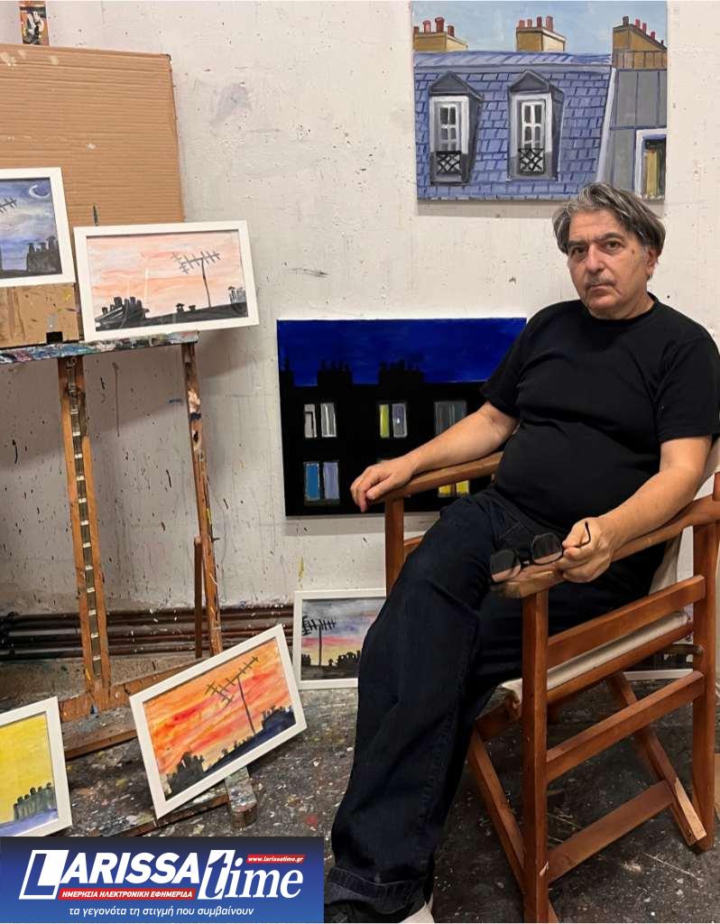 Έκθεση ζωγραφικής “Οι Στέγες του Παρισιού” του Εδουάρδου Σακαγιάν στο Γαλλικό Ινστιτούτο Θεσσαλονίκης