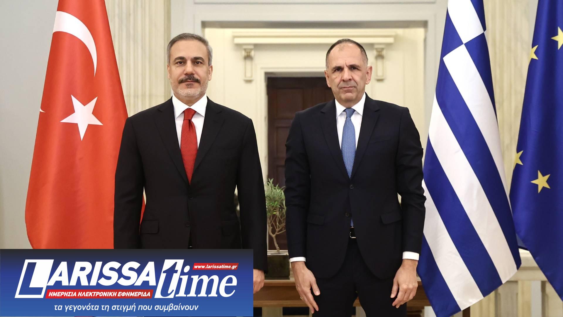 Ολοκληρώθηκε η συνάντηση Γεραπετρίτη – Φιντάν στην Αθήνα-3