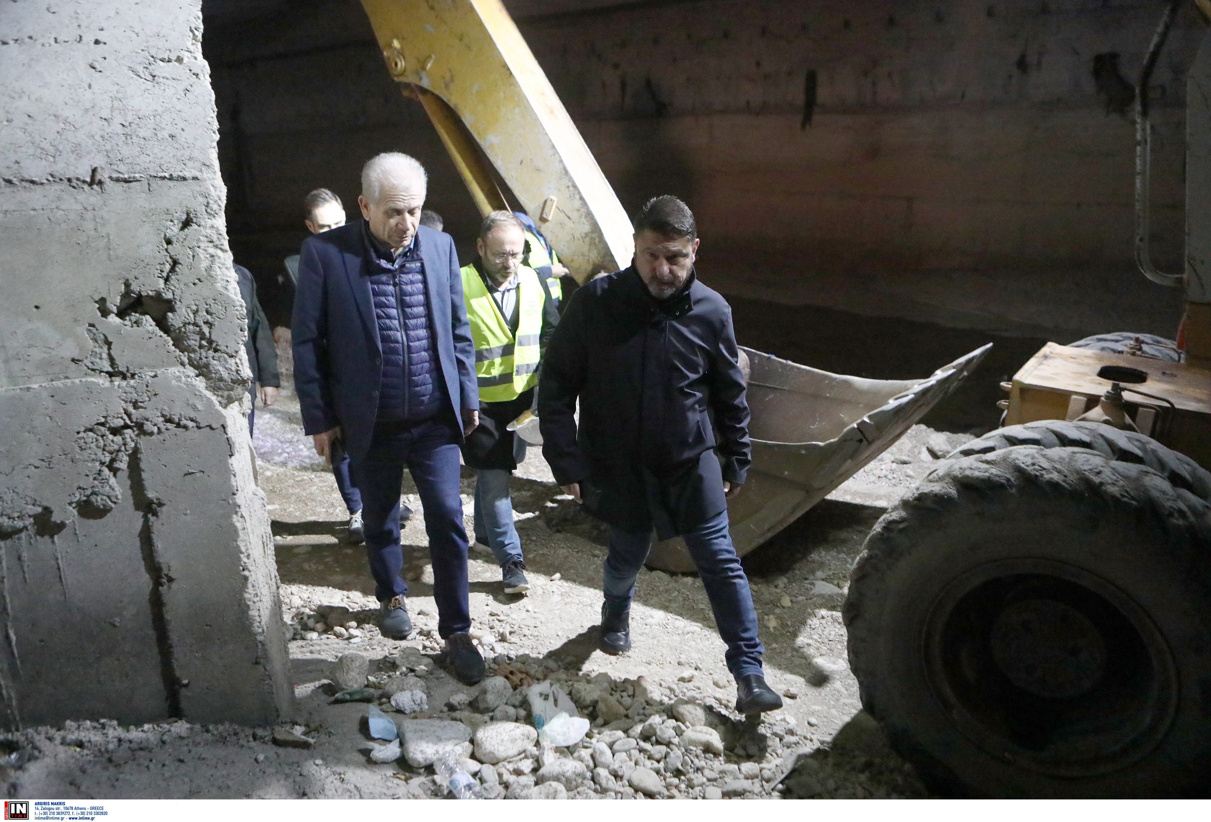 Αυτοψία Χαρδαλιά στον συλλεκτήριο αγωγό του Αιγάλεω – «Ηταν πλήρως φραγμένος»-1