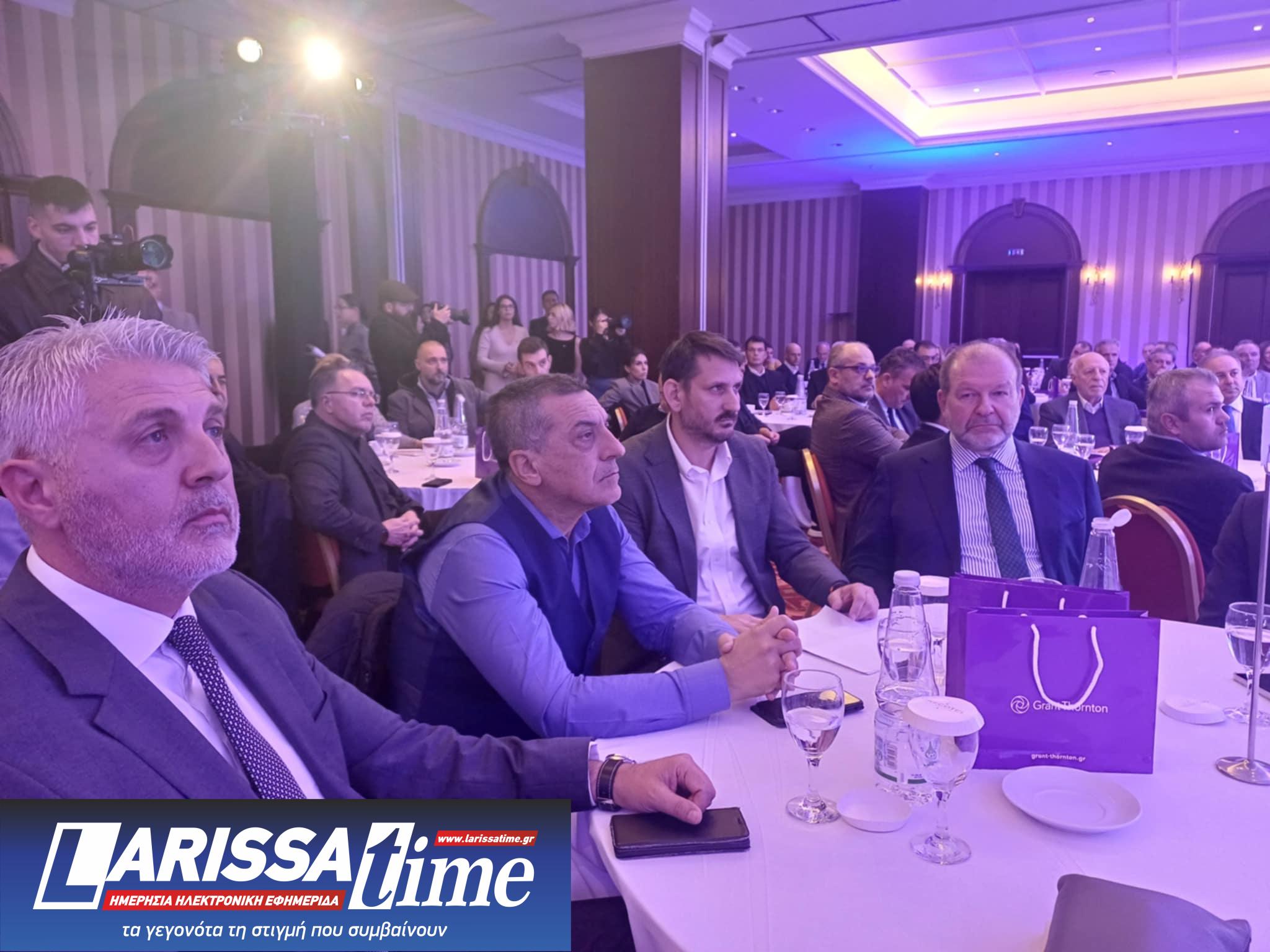 Θεοδωρικάκος από Λάρισα: Είμαστε δίπλα στις επιχειρήσεις και τους πολίτες της Θεσσαλίας