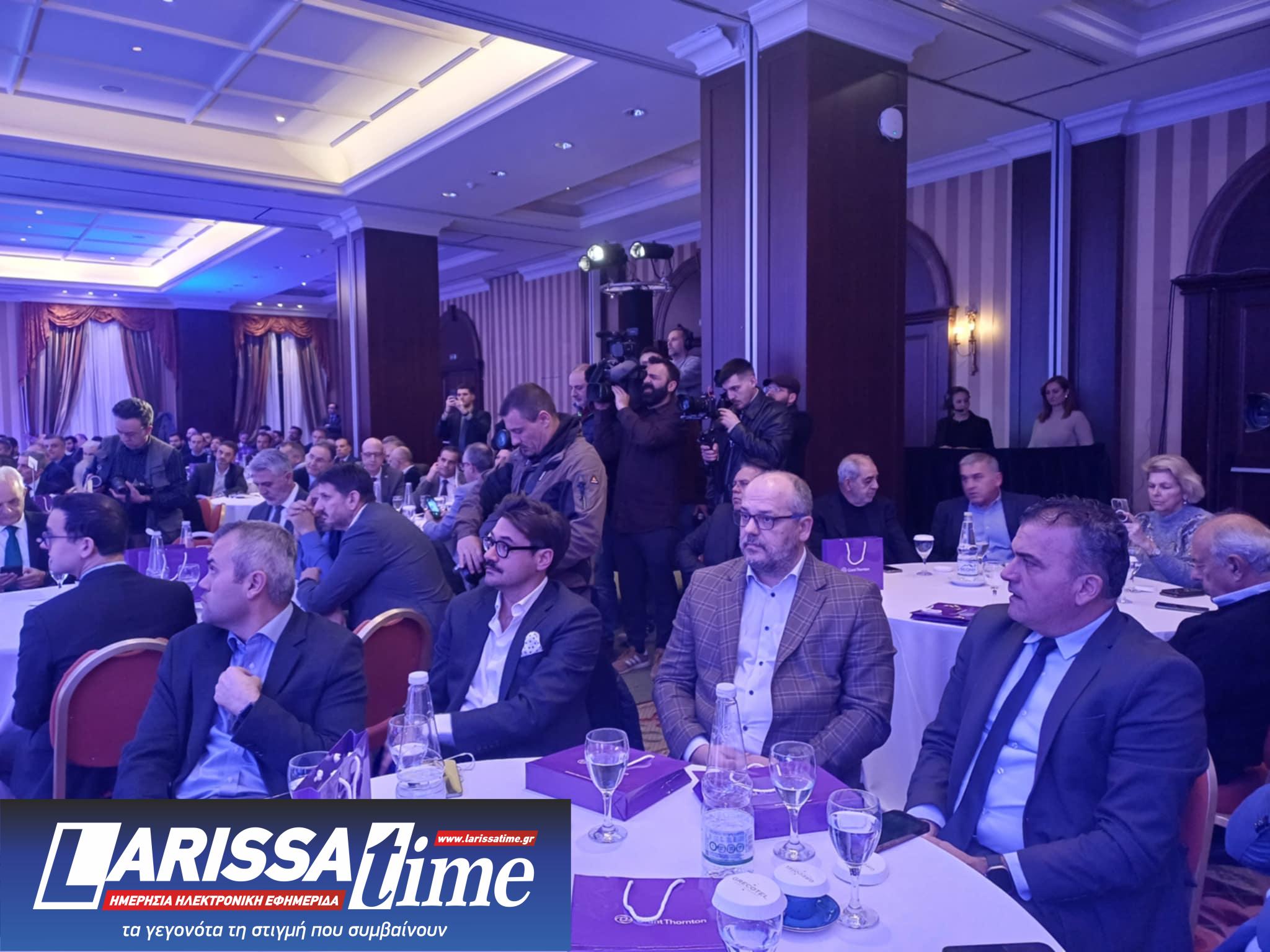 Θεοδωρικάκος από Λάρισα: Είμαστε δίπλα στις επιχειρήσεις και τους πολίτες της Θεσσαλίας