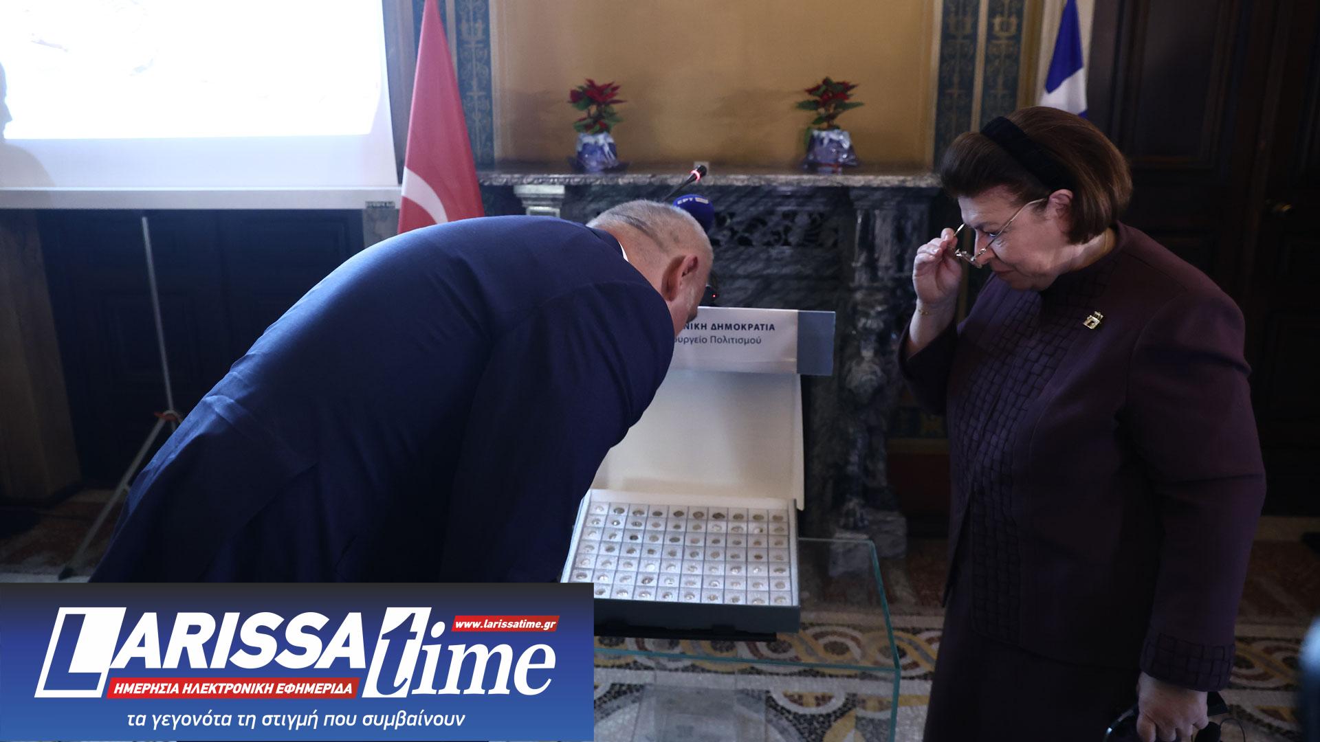 Επιστράφηκαν 1.055 αρχαία νομίσματα στην Τουρκία-1