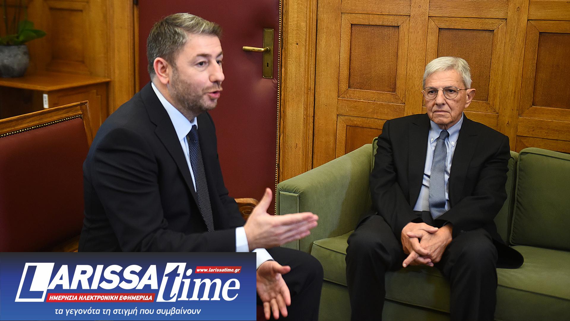 Ο Νίκος Ανδρουλάκης προτείνει τον Τάσο Γιαννίτση για Πρόεδρο της Δημοκρατίας-1