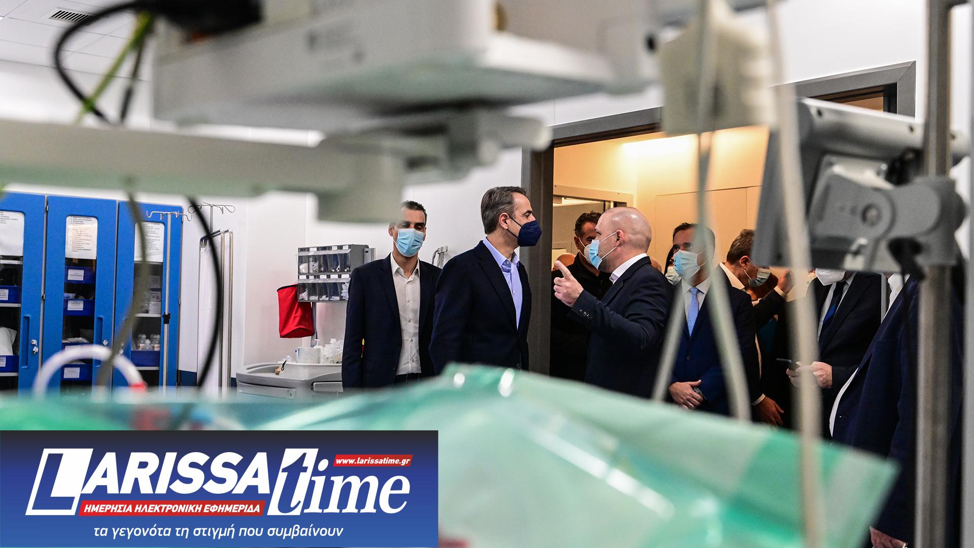 Μητσοτάκης: Επίσκεψη στο νεόδμητο ΤΕΠ του «Ασκληπιείου» Βούλας – «Η υγεία αλλάζει βήμα βήμα»-2