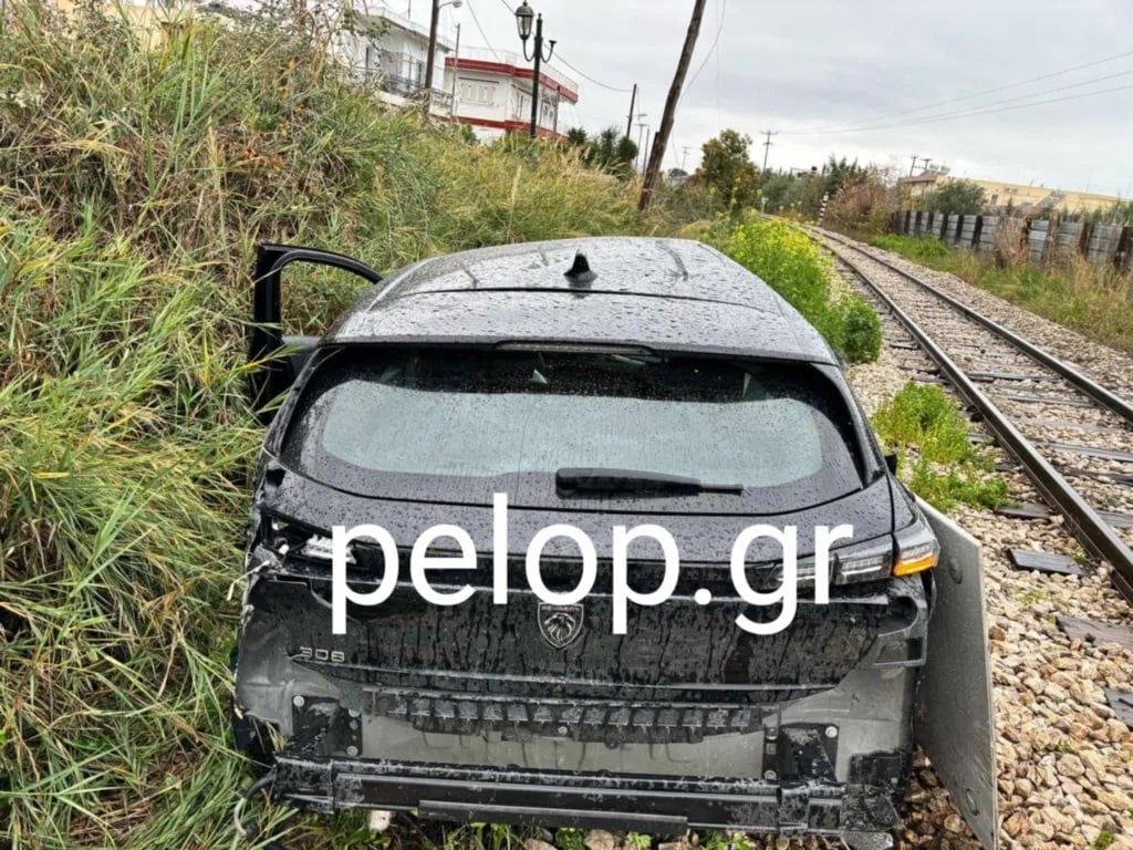 Πάτρα τροχαίο τρένο αυτοκίνητο