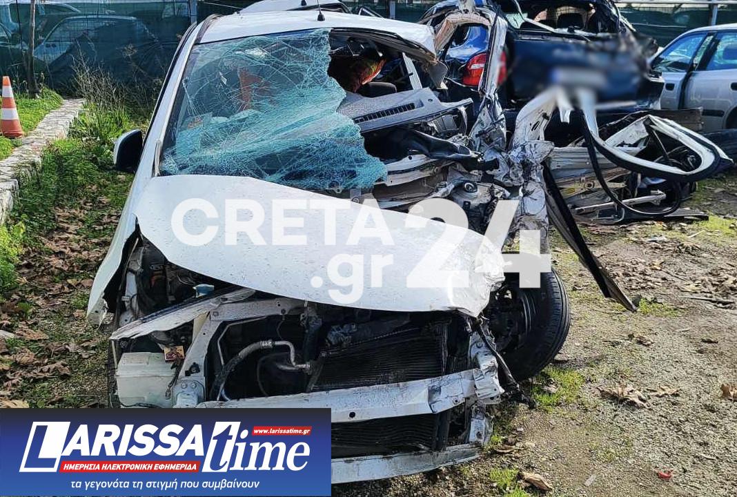 Το αυτοκίνητο του 22χρονου έγινε μια άμορφη μάζα