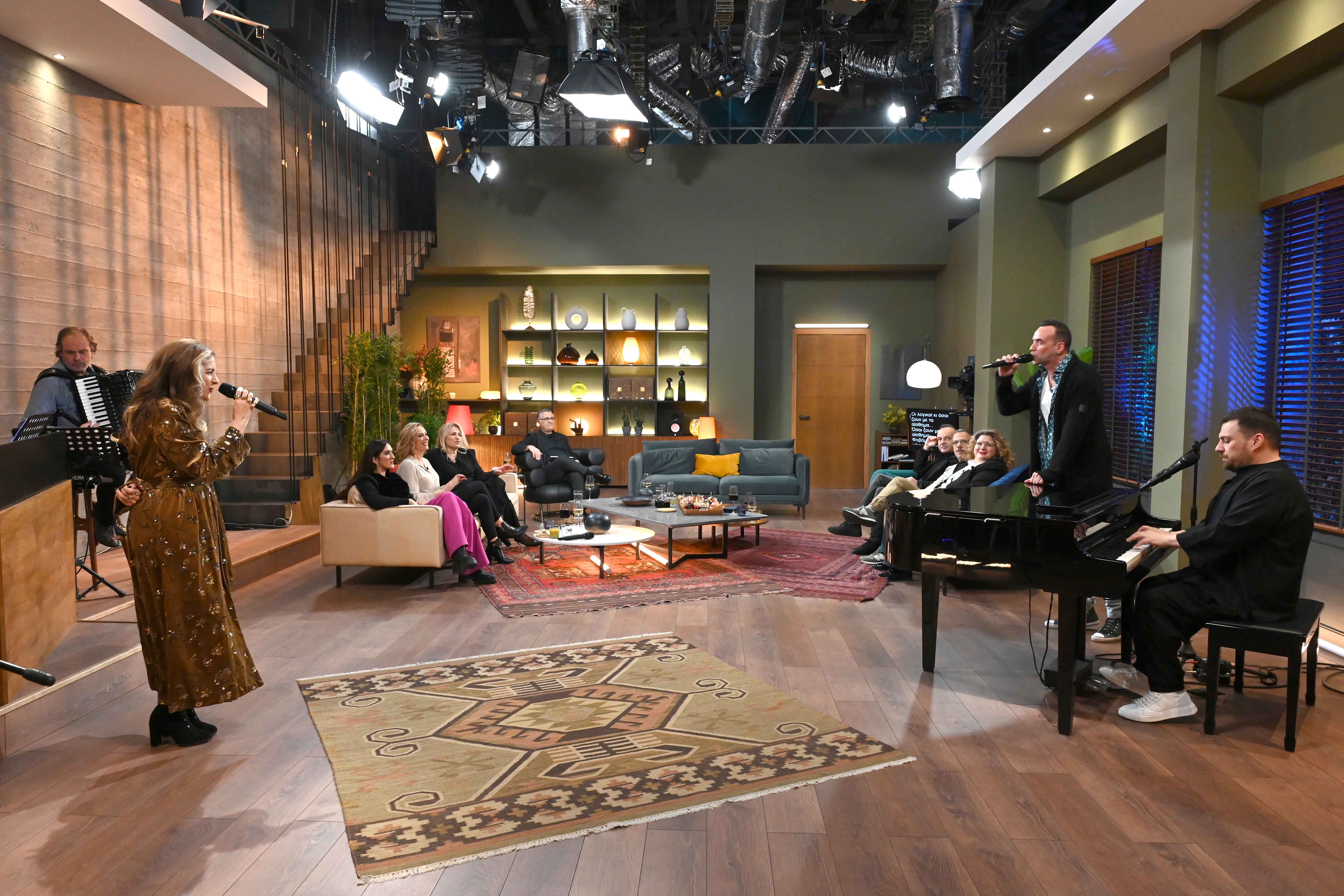 ΕΡΤ1: Θέμης Καραμουρατίδης, Νατάσσα Μποφίλιου, Πάνος Μουζουράκης στην #Παρέα του Γιώργου Κουβαρά