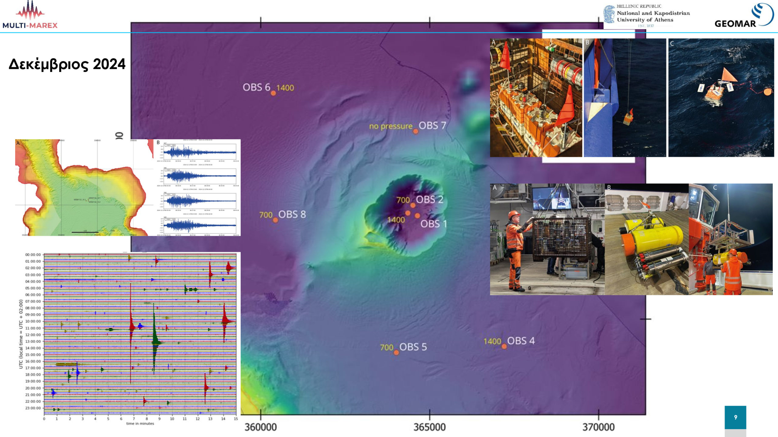 Παρουσίαση Νομικού Σεισμοί Ηφαίστεια Σαντορίνη