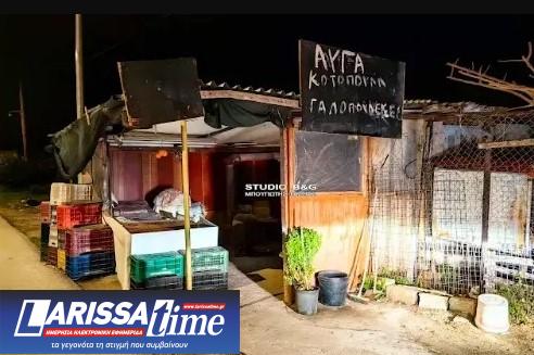 Εικόνα που δείχνει το σημείο όπου η 72χρονη διατηρούσε τον πάγκο με τα φρούτα