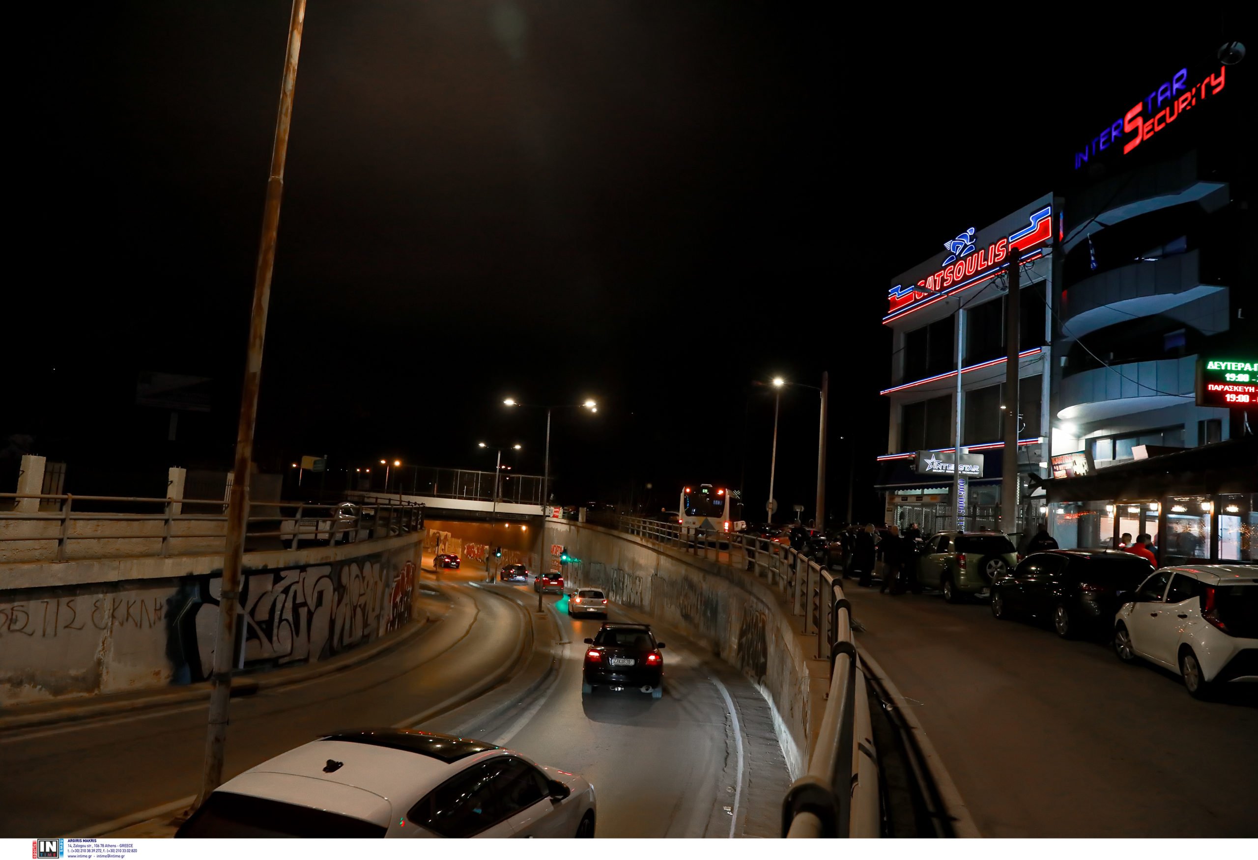 Τέμπη, έφοδος ΕΛ.ΑΣ. εταιρεία φύλαξης