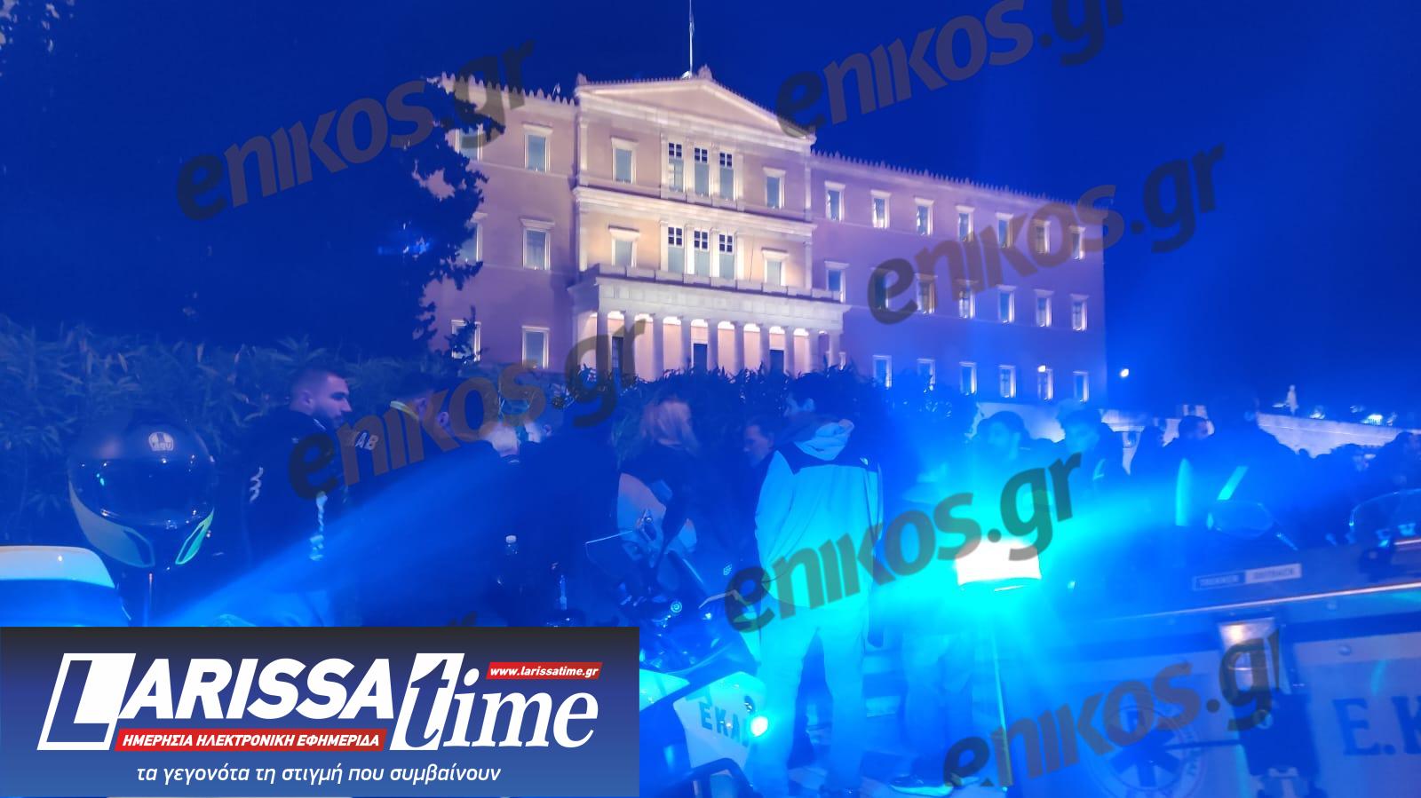 Τέμπη Επεισόδια Τραυματίας