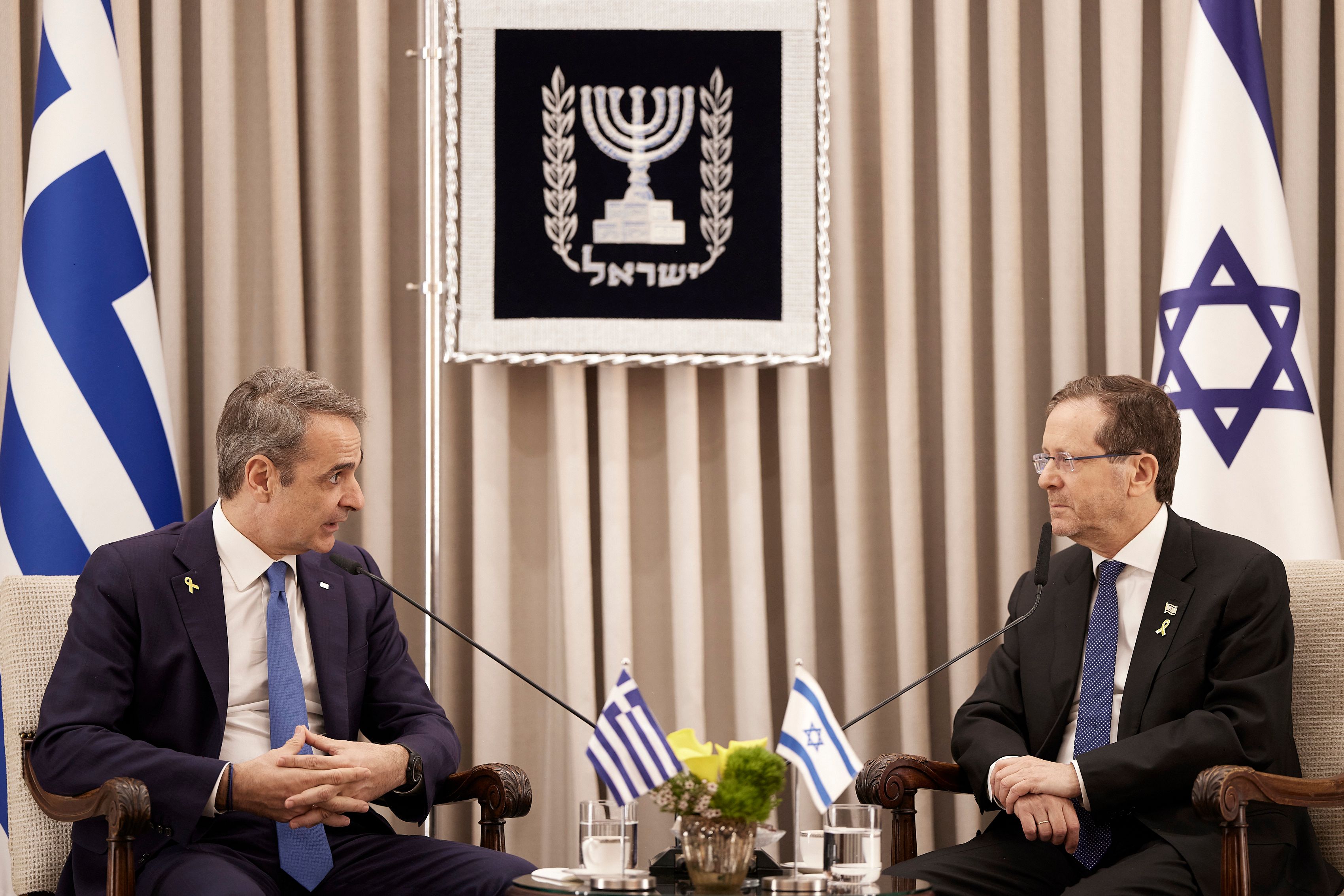 Ισραήλ: Συνάντηση Μητσοτάκη με ανώτατα στελέχη της αμυντικής βιομηχανίας-2