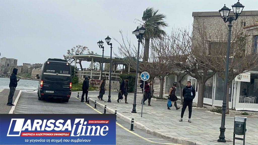 Μεσσηνία: Σε σκηνικό του Χόλυγουντ έχει μετατραπεί η Μεθώνη για τα γυρίσματα της «Οδύσσειας» (βίντεο)