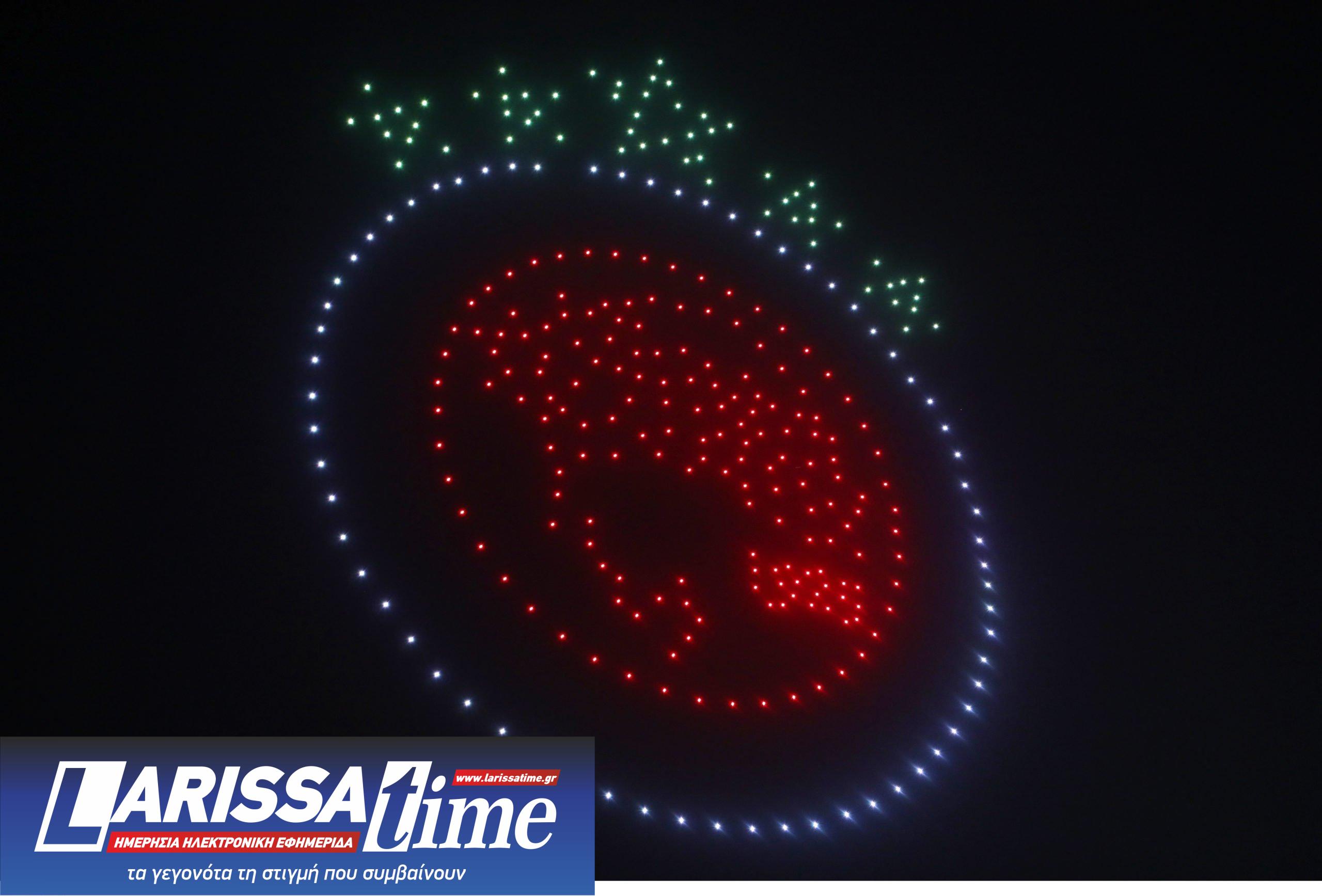 Ολυμπιακός drone show