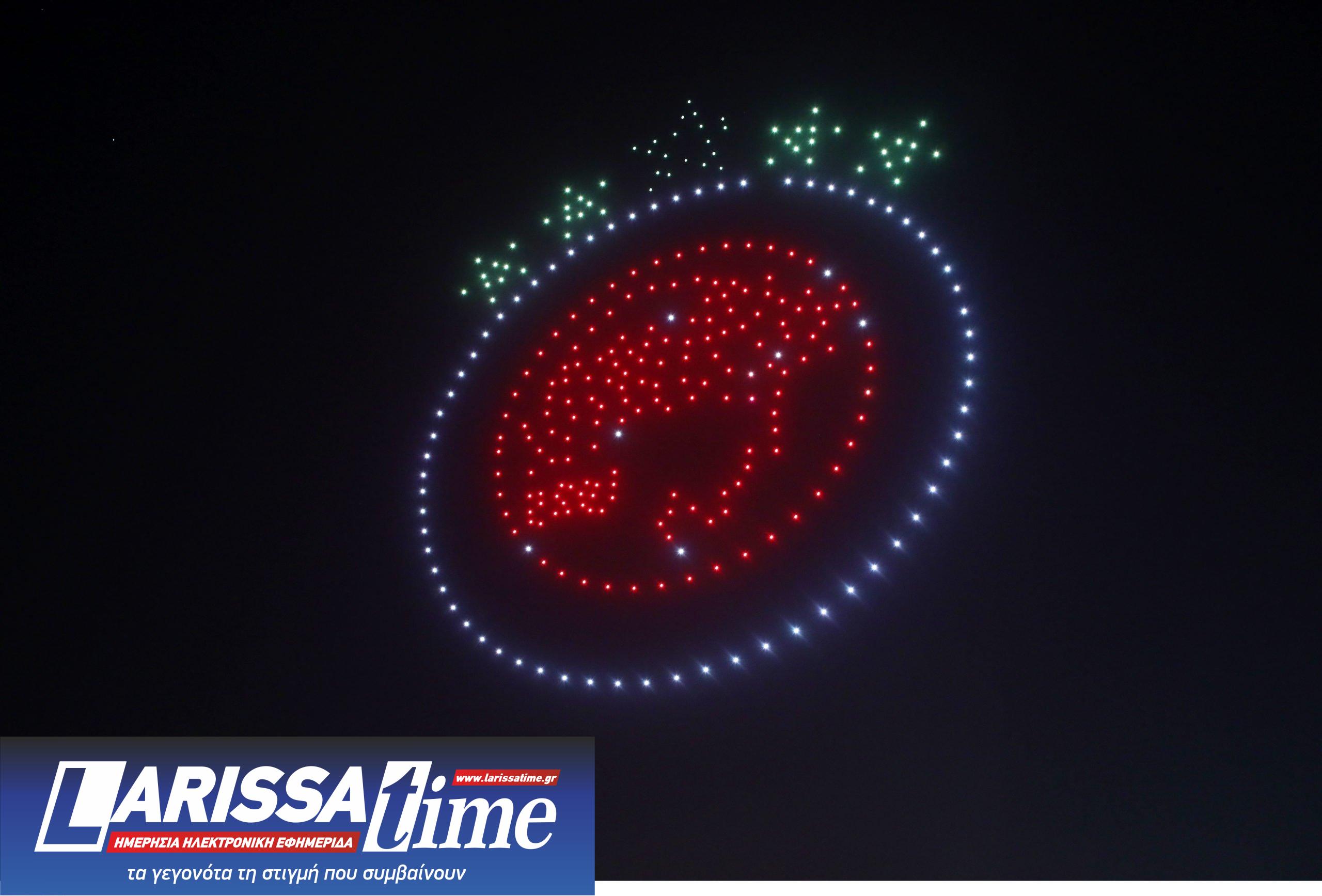 Ολυμπιακός drone show