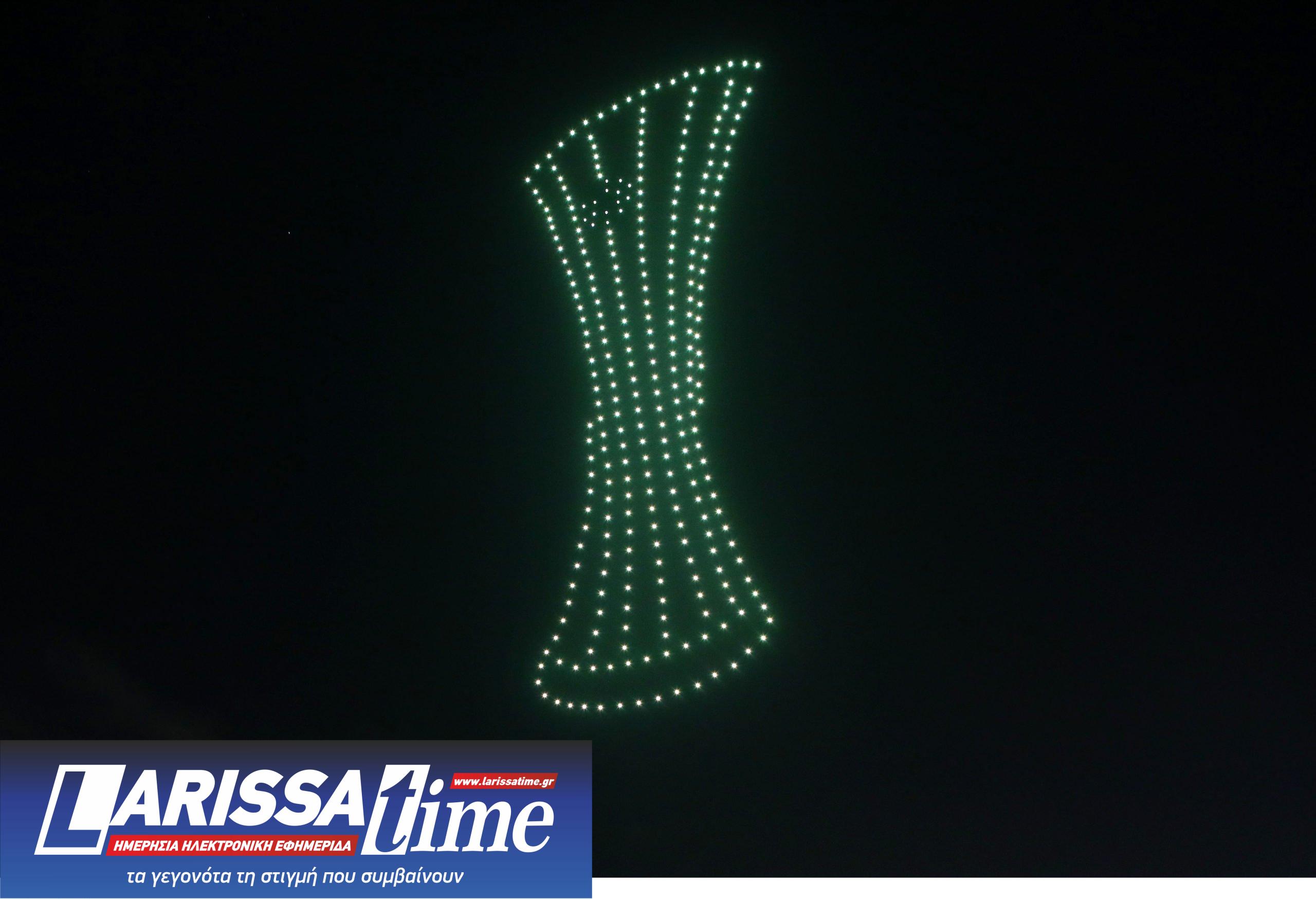 Ολυμπιακός drone show