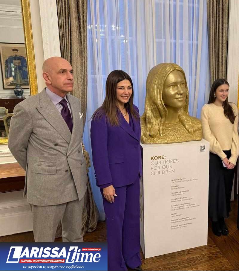 Ο διεθνούς φήμης γλύπτης Γιώργος Πετρίδης παρουσίασε το γλυπτό «Κόρη ΙΙ» τιμώντας τη συμμετοχή της Ελλάδας στην Επιτροπή των Ηνωμένων Εθνών για το καθεστώς των γυναικών