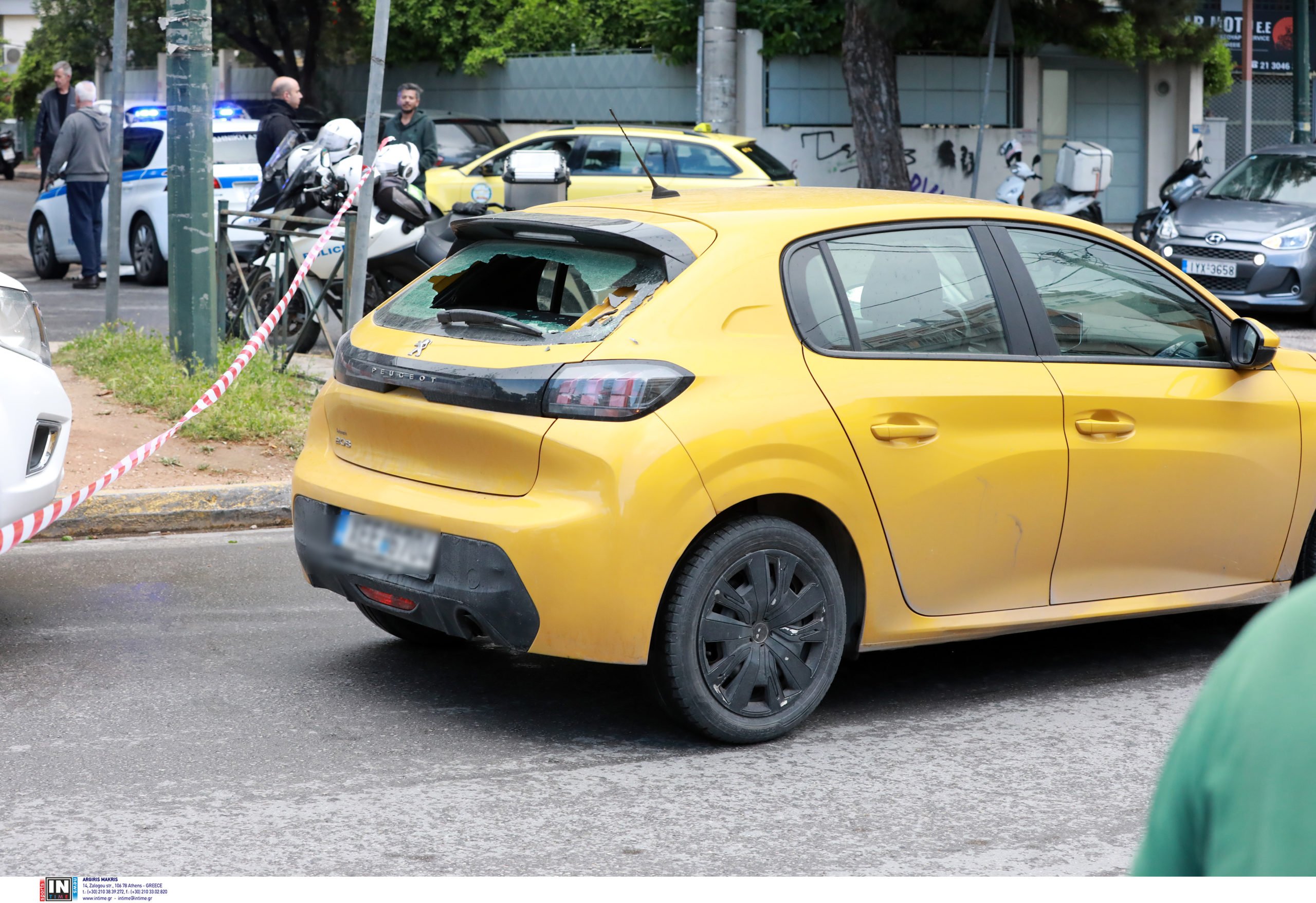 δολοφονία, Χαλάνδρι, διερχόμενο αυτοκίνητο