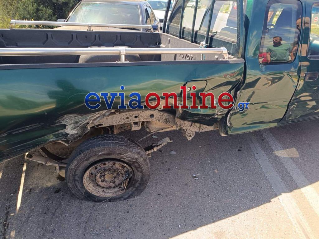 Εύβοια, τροχαίο, καραμπόλα