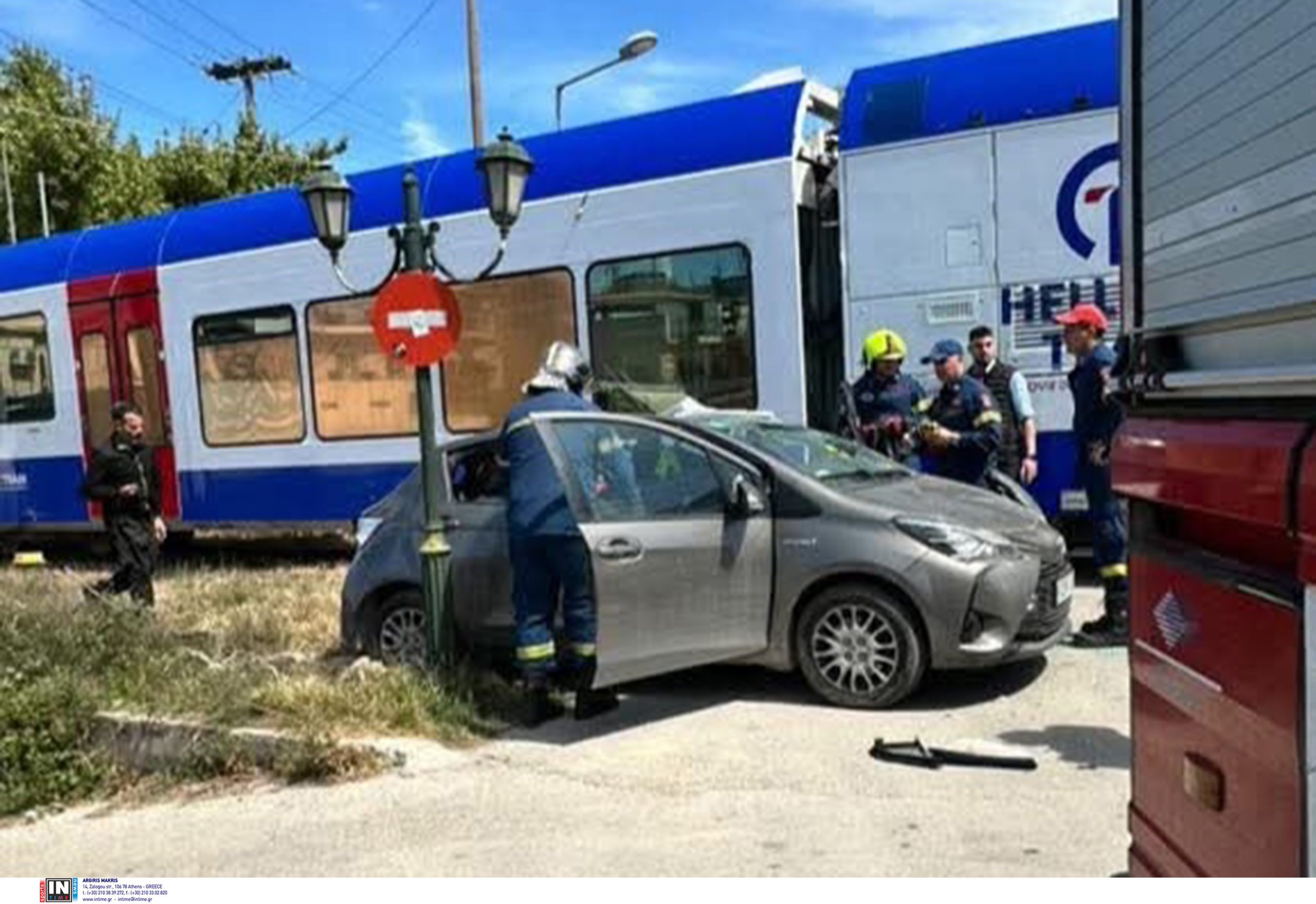 Πάτρα σύγκρουση τρένου αυτοκινήτου