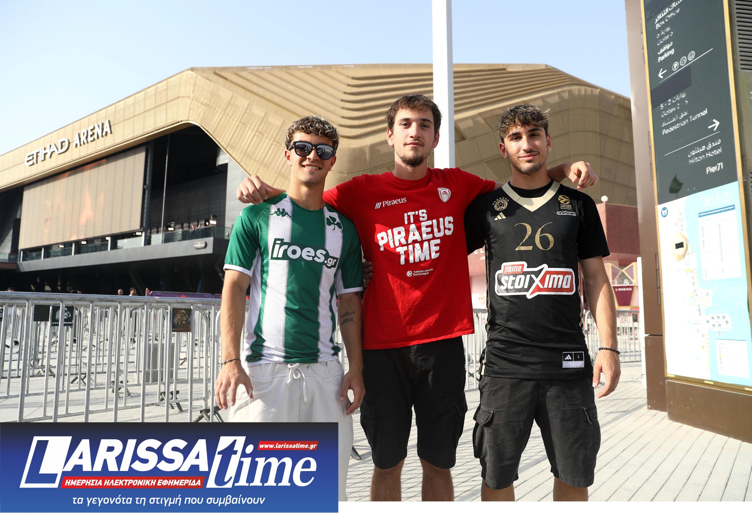 Ολυμπιακός, Παναθηναϊκός, Φίλαθλοι, Euroleague, Final 4, Άμπου Ντάμπι