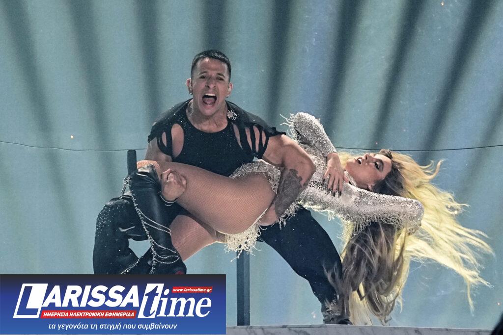 Eurovision: Τα highlights του 69ου διαγωνισμού μέσα από φωτογραφίες – Η «Καρυάτιδα» από φως της Klavdia που έκλεψε τις εντυπώσεις