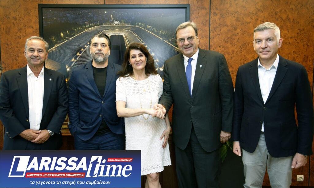 Η διάσημη ηθοποιός Νία Βαρντάλος ξεκινά συνεργασία με την Ελληνική Ολυμπιακή Επιτροπή ενόψει Los Angeles